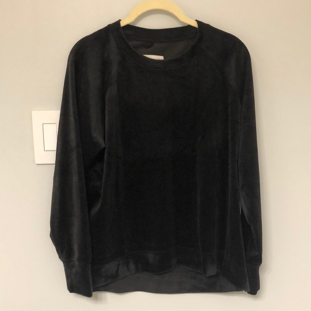 Lou and Grey suede top